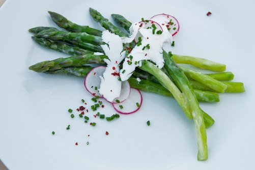 Asparagus Salad with Ricotta Salata