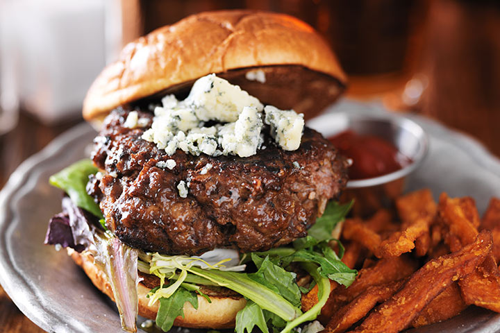 Black and sale blue hamburgs