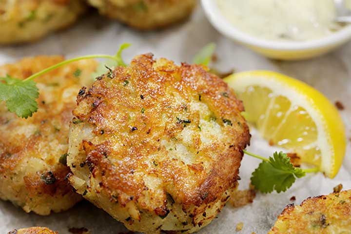Dungeness Crab Cakes with Meyer Lemon Aioli - Foley Food and Wine Society