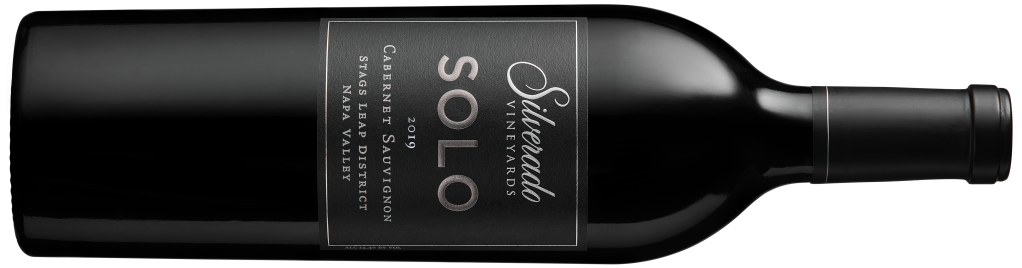Silverado Vineyards 2019 SOLO Cabernet Sauvignon 750ml Bottle Shot Front HR