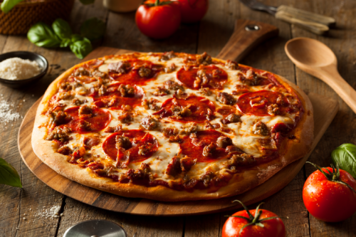 Pepperoni & Sausage Pizza