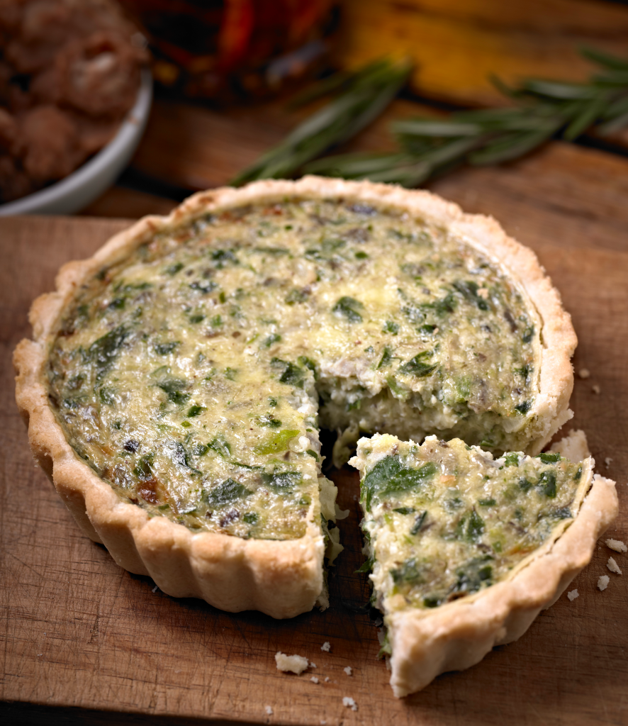 Spinach Quiche