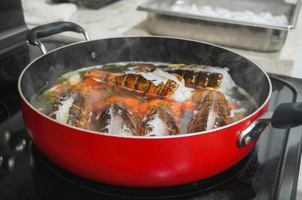 Butter Poached Lobster Tails