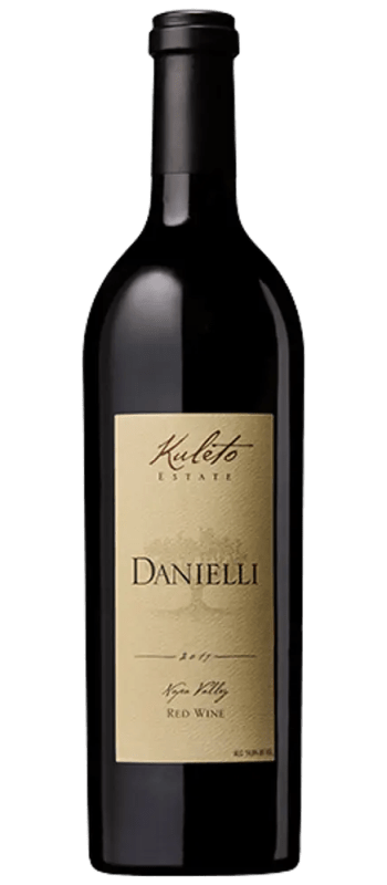 2019 kuleto estate danielli red blend napa valley bottle shot