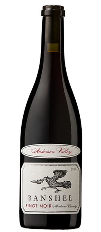 anderson valley pinot noir 2021 mendocino county bottle shot