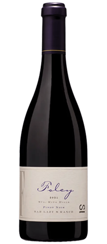 bar lazy s ranch pinot noir 2021 sta rita hills bottle shot