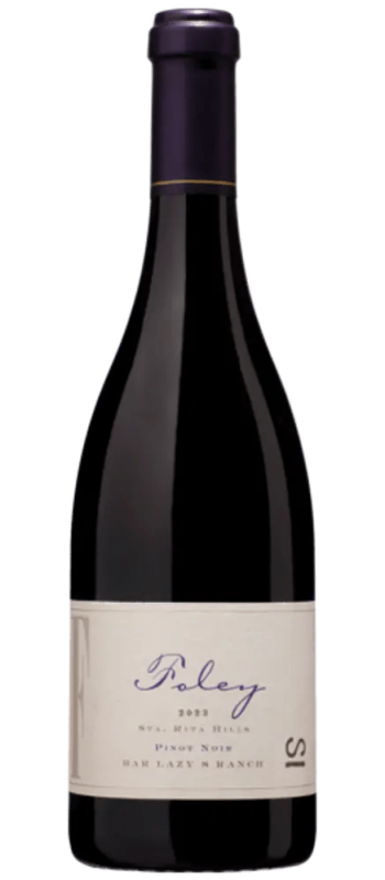 bar lazy s ranch pinot noir 2023 sta rita hills bottle shot