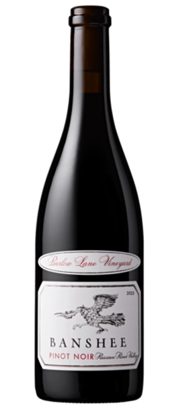 barlow lane pinot noir 2023 russian river valley bottle shot
