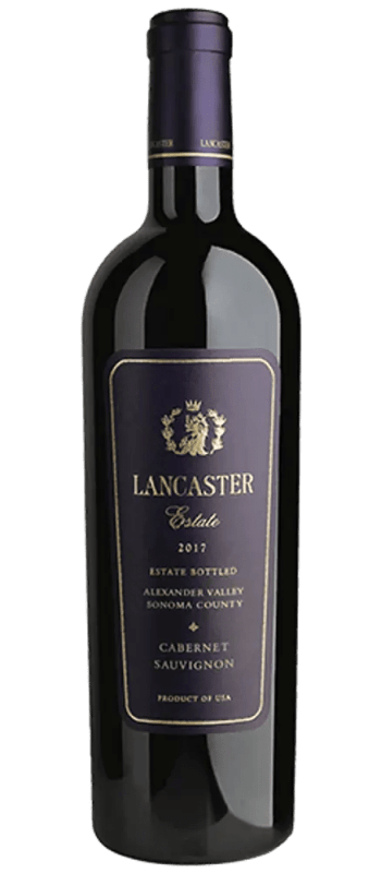 cabernet sauvignon 2017 alexander valley bottle shot