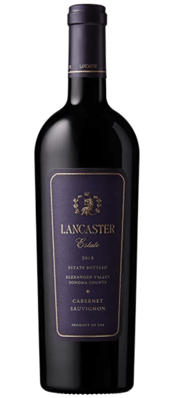 cabernet sauvignon 2018 alexander valley bottle shot