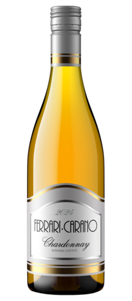 chardonnay 2024 sonoma county bottle shot