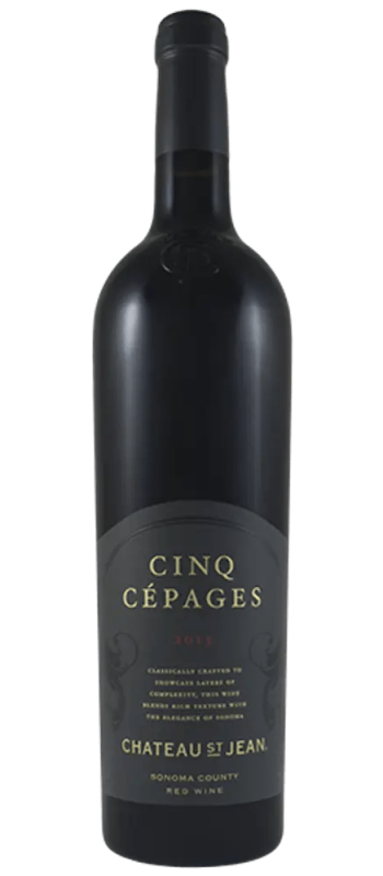 cinq cepages cabernet sauvignon 15 mag 2013 sonoma county bottle shot