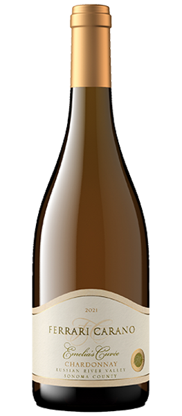 emelias cuvee chardonnay 2021 russian river valley bottle shot