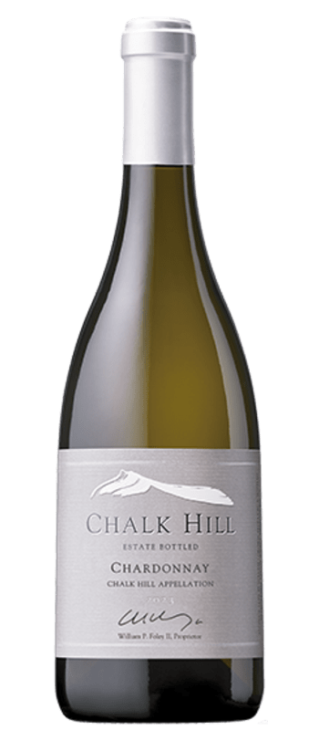 estate chardonnay 2023 chalk hill bottle shot
