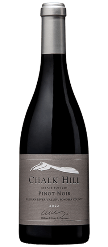 estate pinot noir 2022 russian river valley bottle shot