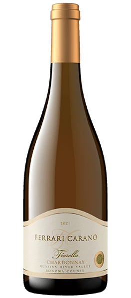 fiorella chardonnay 2021 russian river valley bottle shot