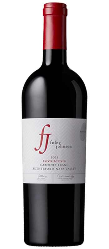 handmade cabernet franc 2021 rutherford bottle shot