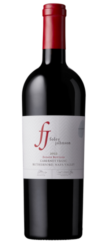 handmade cabernet franc 2022 rutherford bottle shot