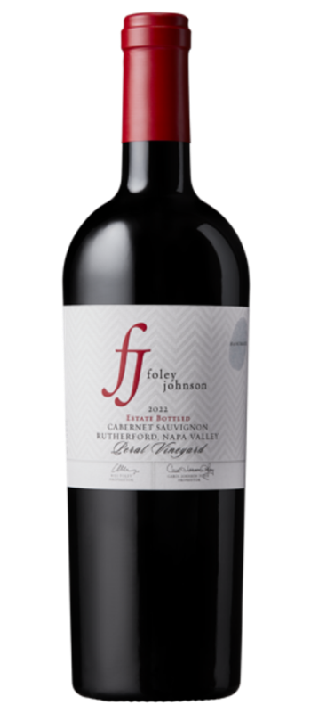 handmade peral vineyard cabernet sauvignon 2022 rutherford bottle shot