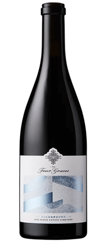 highground pinot noir 2021 yamhill carlton bottle shot