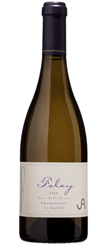 ja ranch chardonnay 2022 sta rita hills bottle shot