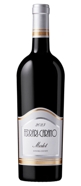 merlot 2023 sonoma county bottle shot