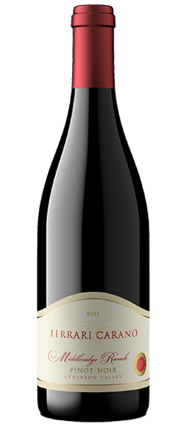 middleridge ranch pinot noir 2022 anderson valley bottle shot