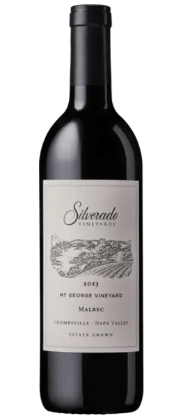 mt george vineyard malbec 2023 coombsville bottle shot