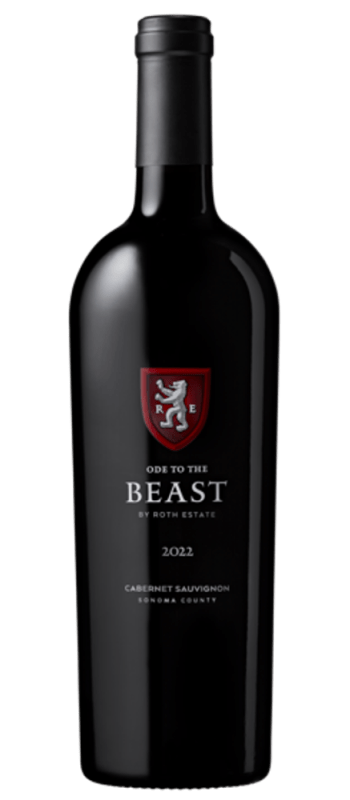 ode to the beast cabernet sauvignon 2022 alexander valley bottle shot