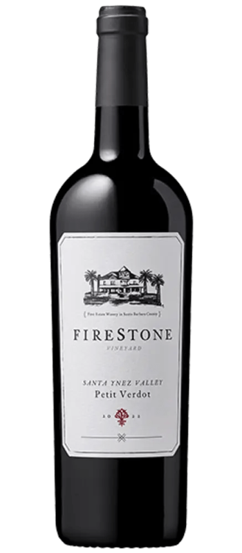 petit verdot 2022 santa ynez valley bottle shot