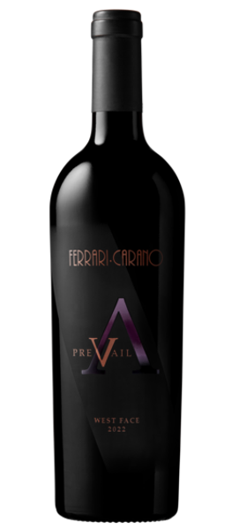 prevail west face 2022 alexander valley bottle shot