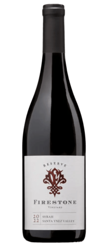 reserve Syrah 2022 santa ynez valley bottle shot
