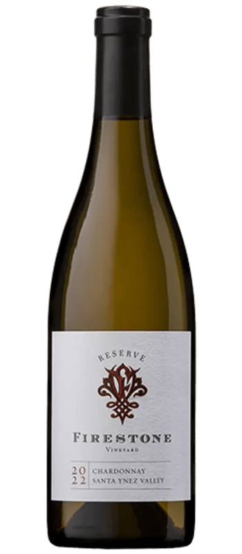 reserve chardonnay 2022 santa ynez valley bottle shot