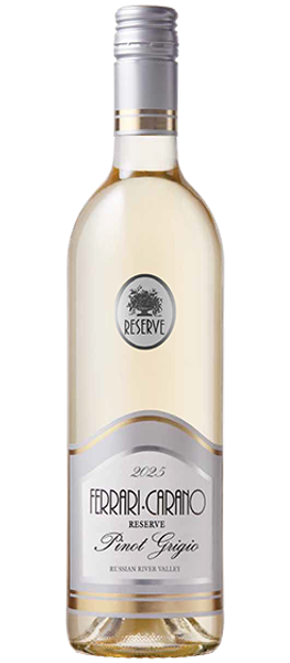 reserve pinot grigio 2025 russian river valley bottle shot