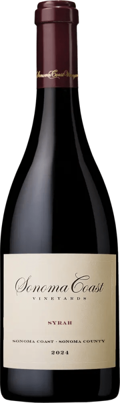 syrah 2024 sonoma coast bottle shot