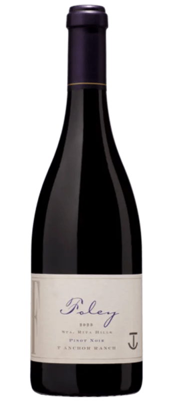 t anchor ranch pinot noir 2023 sta rita hills bottle shot