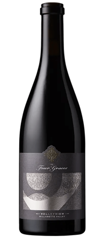 valleyview pinot noir 2021 willamette valley bottle shot