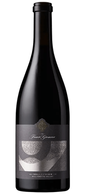 valleyview pinot noir 2022 willamette valley bottle shot