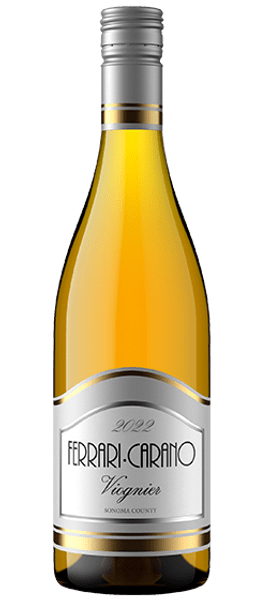 viognier 2022 sonoma county bottle shot