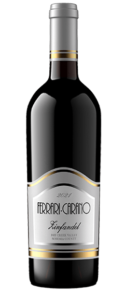 zinfandel 2021 dry creek valley bottle shot