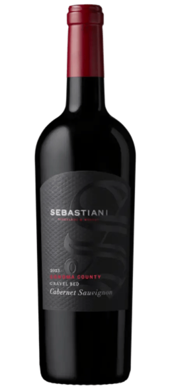 gravel bed cabernet sauvignon 2023 sonoma valley bottle shot