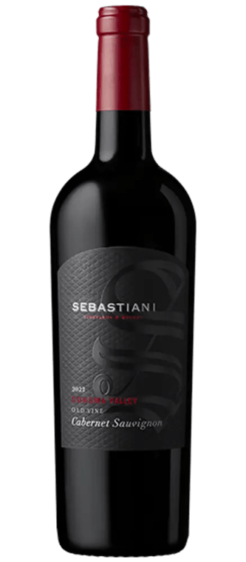 old vine cabernet sauvignon 2022 sonoma county bottle shot