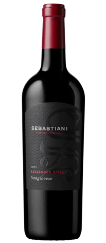 sangiovese 2023 alexander valley bottle shot